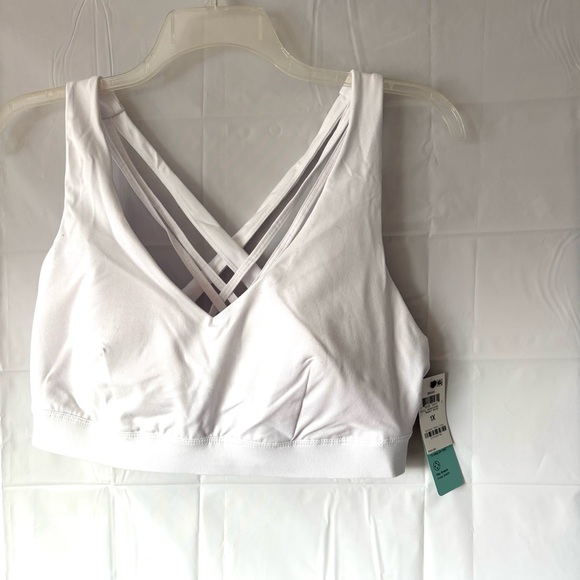 NWT Ideology White Strappy Performance Sports Bra SZ 1X - Picture 11 of 12